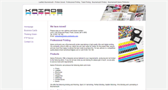 Desktop Screenshot of kairos-printworks.com